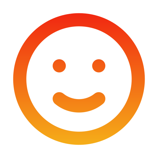 glimlach Generic gradient outline icoon