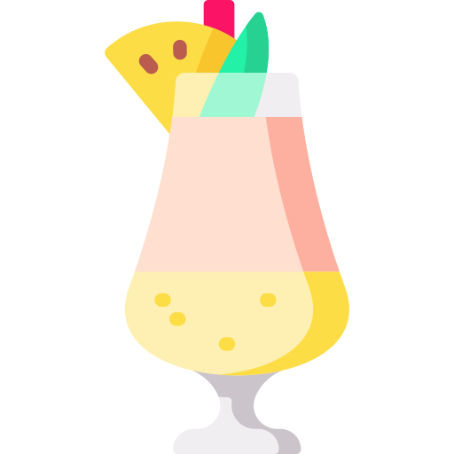 piña colada Special Flat icon