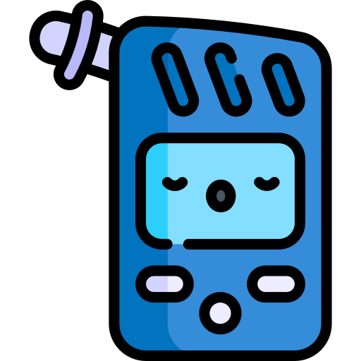 alkoholtester Kawaii Lineal color icon