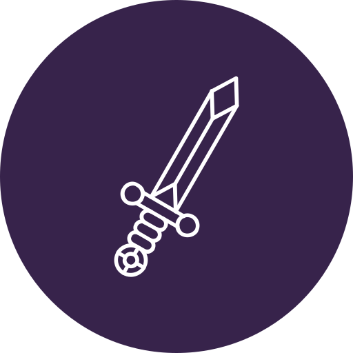 Sword Generic color fill icon