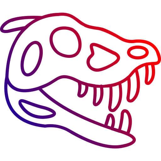 Dinosaur Generic gradient outline icon
