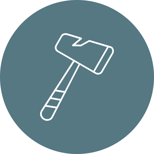 hammer Generic color fill icon