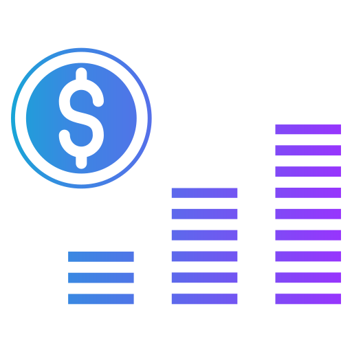 budget Generic gradient fill Icône