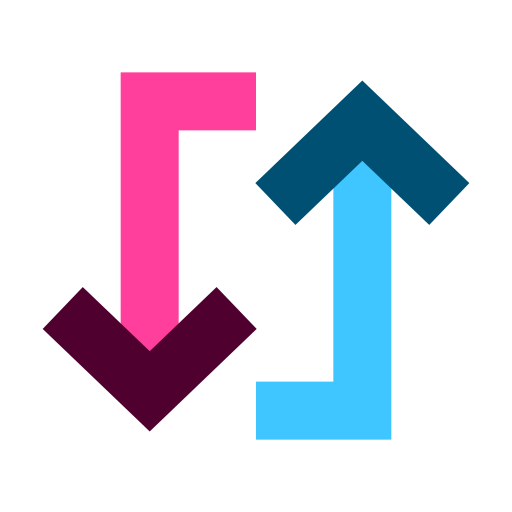 flecha inversa Generic color fill icono