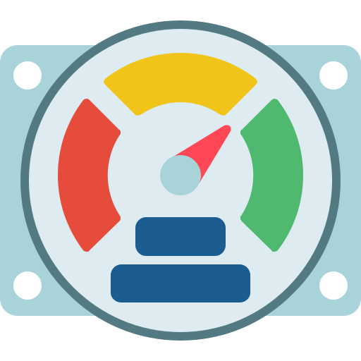 Gauge Generic color fill icon