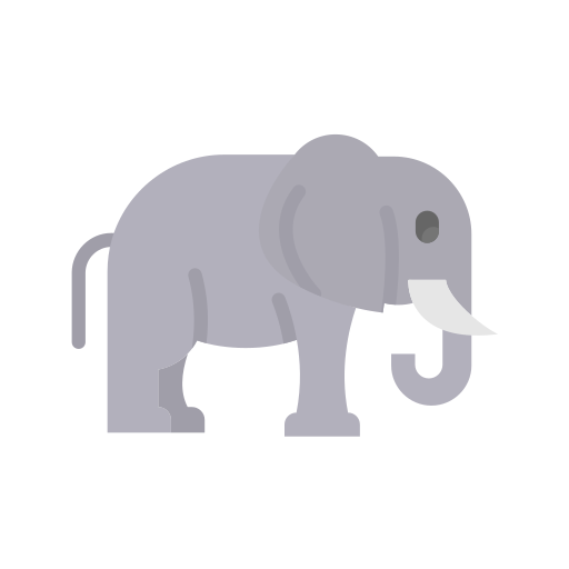 Слон Generic color fill иконка