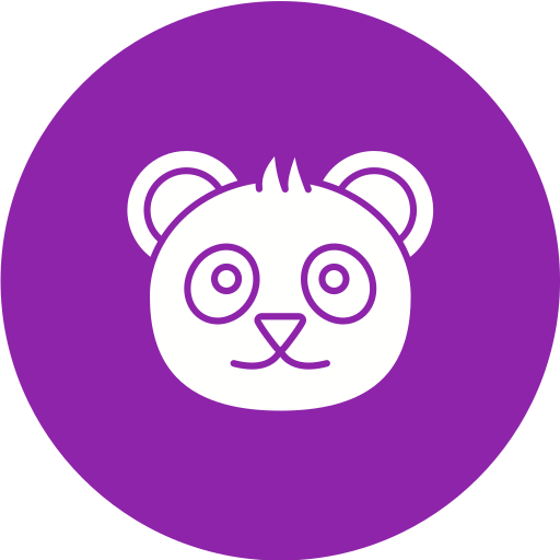 panda Generic color fill icon