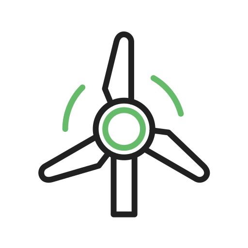 風力タービン Generic color outline icon
