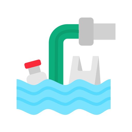 inquinamento dell'acqua Generic color fill icona