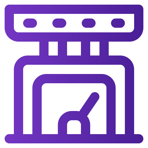 scala Generic gradient outline icona