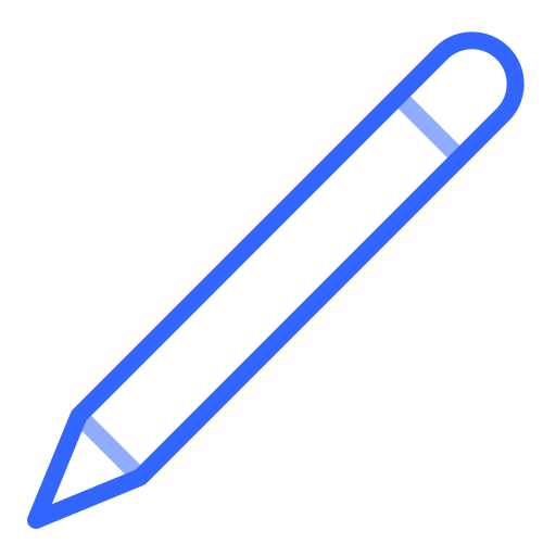 lápiz Generic color outline icono