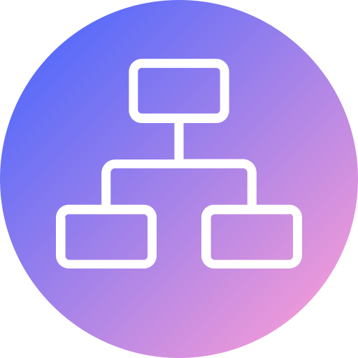 diagramma Generic gradient fill icona