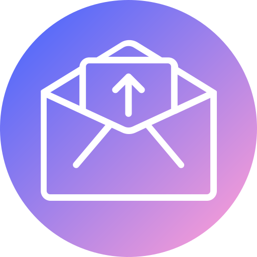 mail senden Generic gradient fill icon