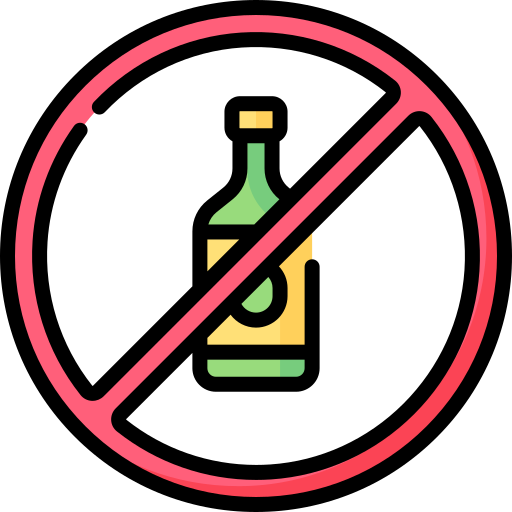 No alcohol Special Lineal color icon