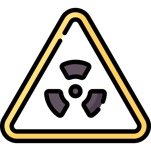 radioactivo Special Lineal color icono