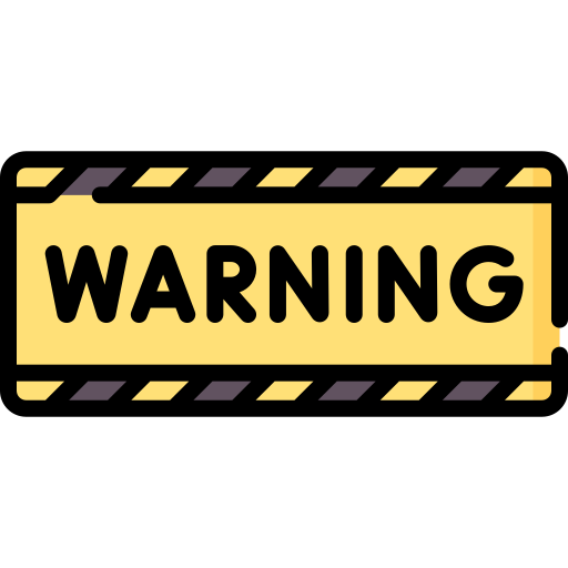 Warning Special Lineal color icon