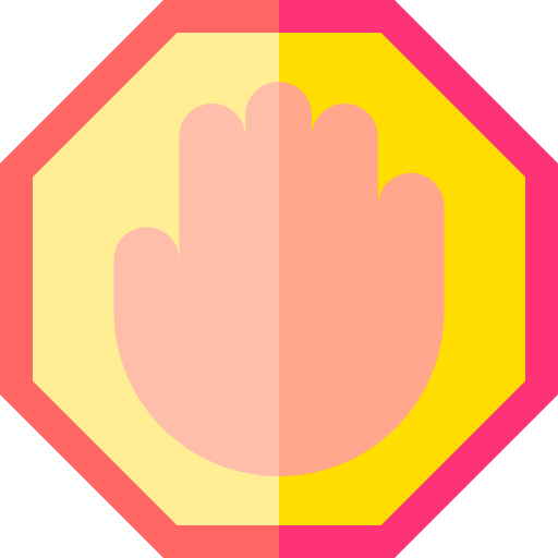 Stop Basic Straight Flat icon