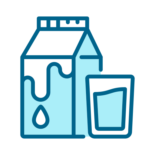 Milk box Generic color lineal-color icon