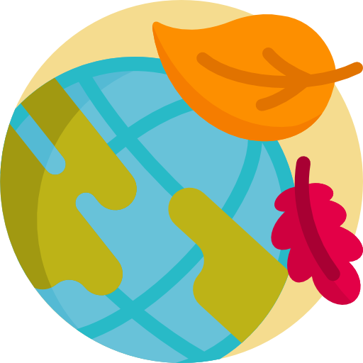 Earth globe Detailed Flat Circular Flat icon