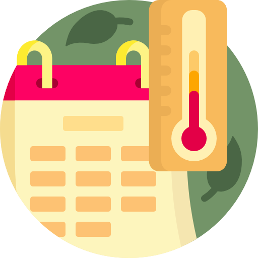 Calendar Detailed Flat Circular Flat icon