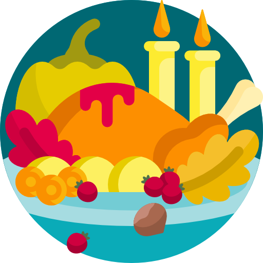 Thanksgiving Detailed Flat Circular Flat icon
