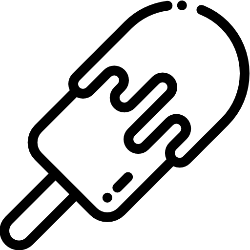 아이스 캔디 Detailed Rounded Lineal icon