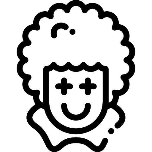 ピエロ Detailed Rounded Lineal icon