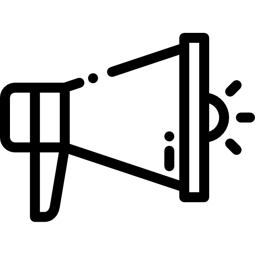 Мегафон Detailed Rounded Lineal иконка