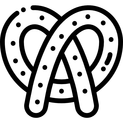 プレッツェル Detailed Rounded Lineal icon