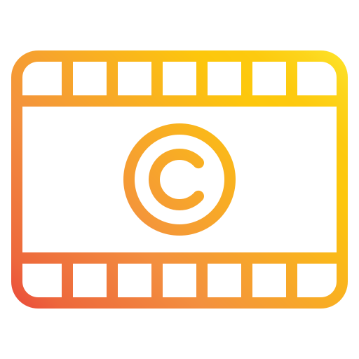 urheberrechte © Generic gradient outline icon