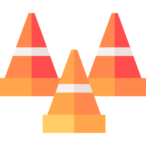 Cones Basic Straight Flat icon