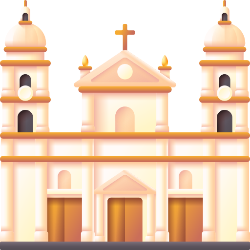 plaza de bolivar 3D Color icoon