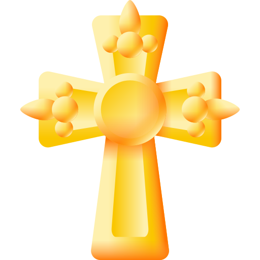 католицизм 3D Color иконка