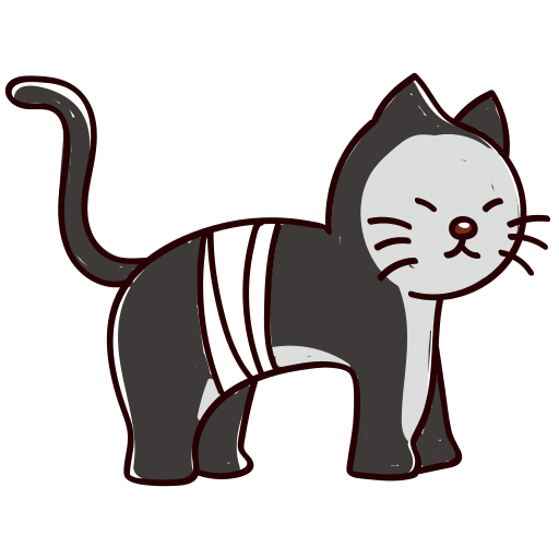 gatto Generic color lineal-color icona