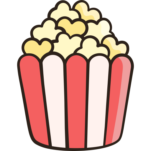 popcorn Generic color hand-drawn icon