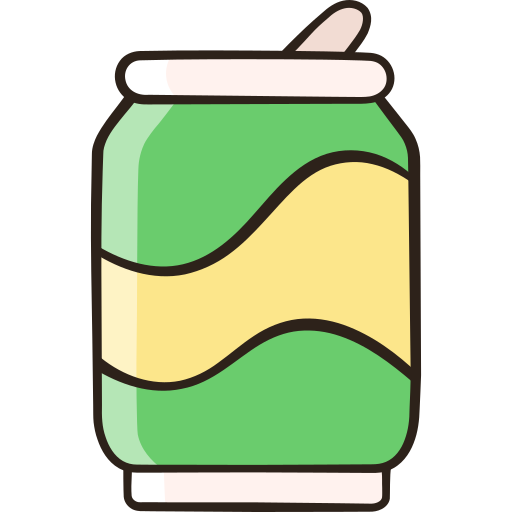 Soda can Generic color hand-drawn icon