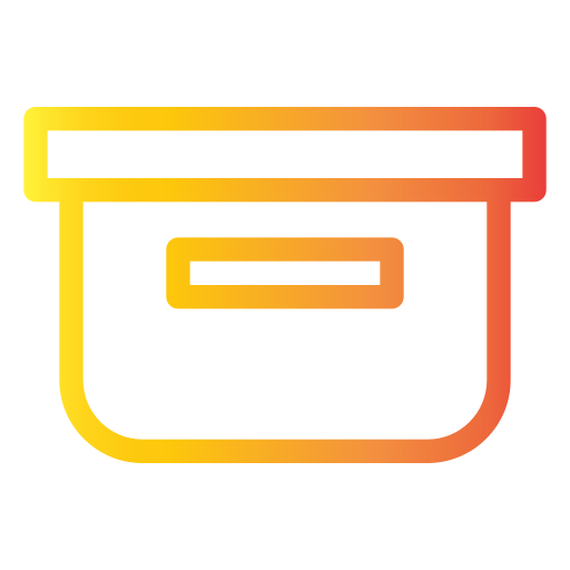 Package Generic gradient outline icon