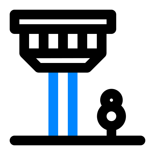 lotnisko Generic color outline ikona