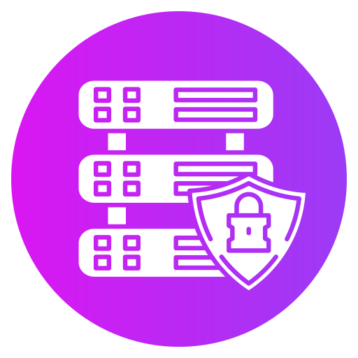 sicherer server Generic gradient fill icon