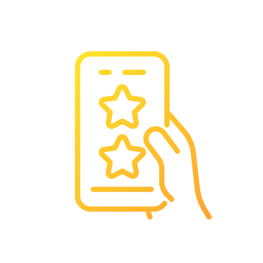aplicación movil Generic gradient outline icono