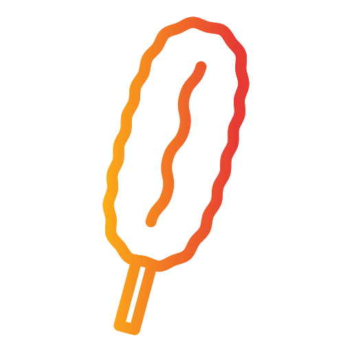 perro de maíz Generic gradient outline icono