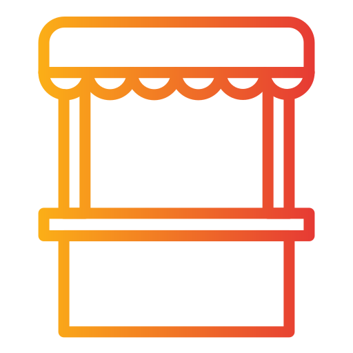 Kiosk Generic gradient outline icon