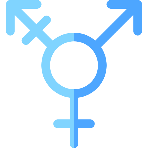 Gender neutral Basic Rounded Flat icon