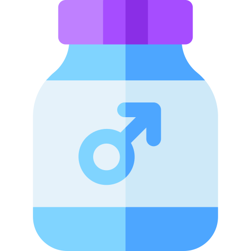 hormonas Basic Rounded Flat icono