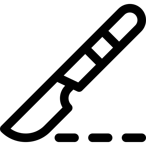 chirurgie Basic Rounded Lineal icoon