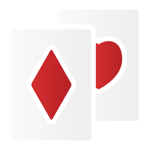 Card game Generic gradient fill icon