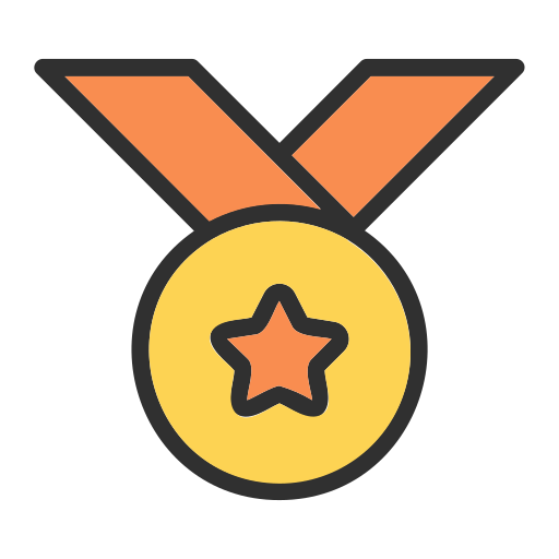 Award Generic color lineal-color icon