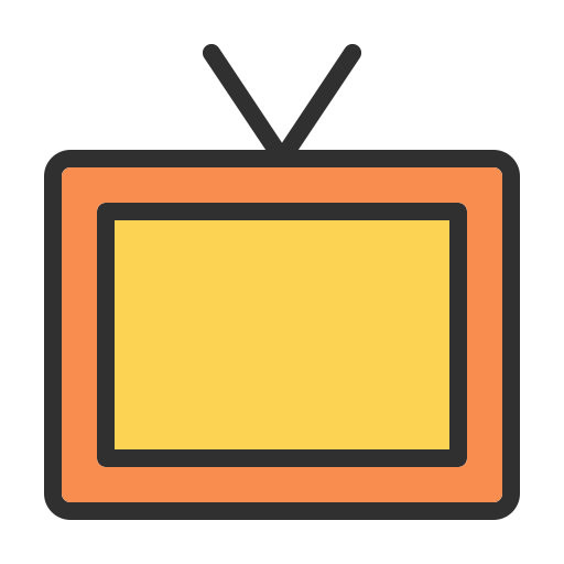 Tv Generic color lineal-color icon