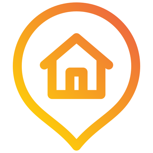 自宅の住所 Generic gradient outline icon