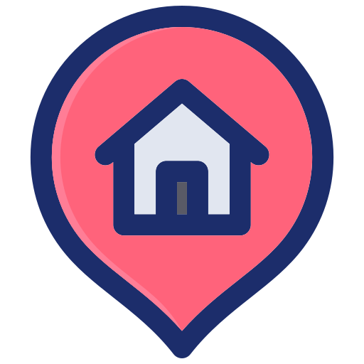 Home address Generic color lineal-color icon